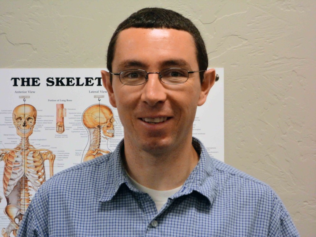 Bryce Woodfield smiling