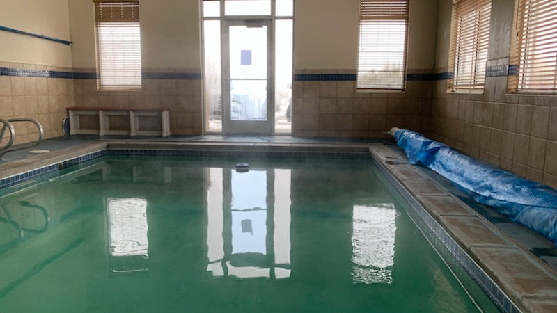 Heated pool Aquatic therapy